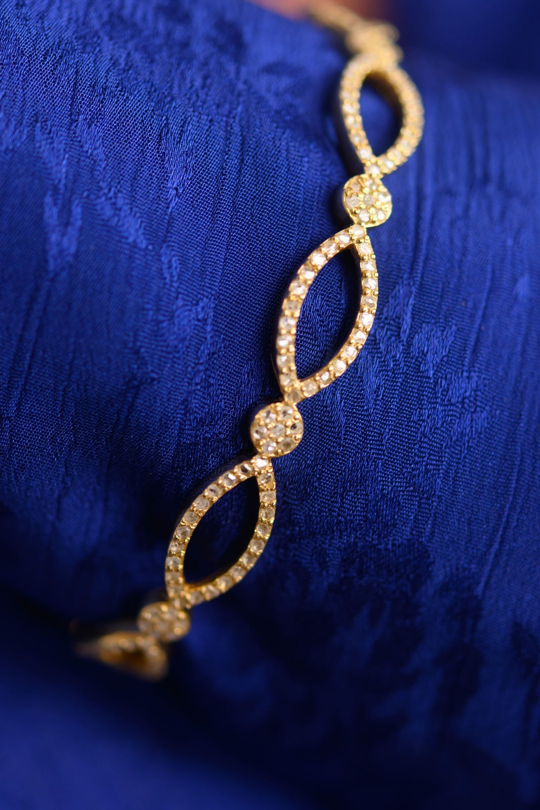 Bracelet Diamant "HELIX" - MTB - D6115 (8595138904407)