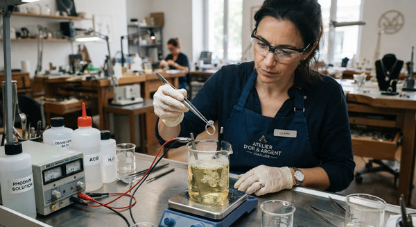 Tout comprendre sur la finition rhodiée : Pourquoi elle protège et fait briller vos bijoux
