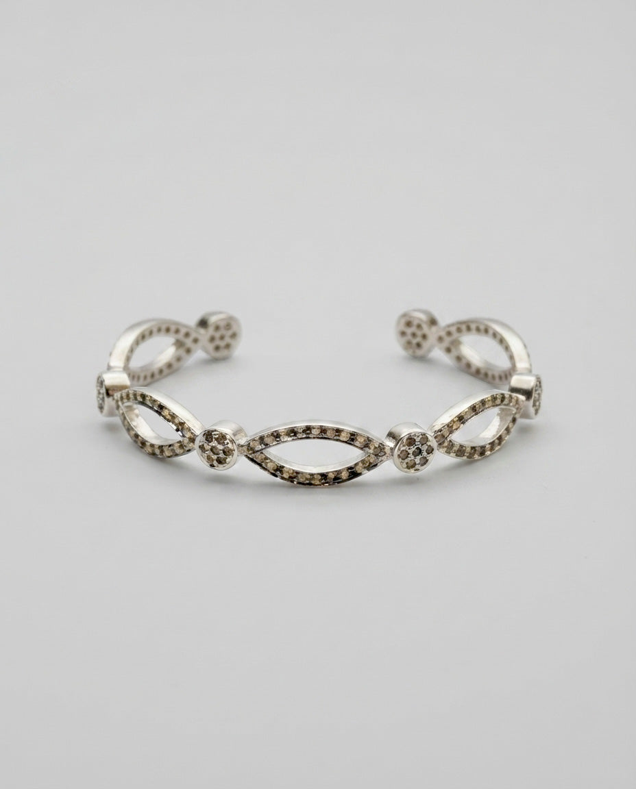 "DNA" Diamond Bracelet 