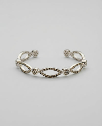 "DNA" Diamond Bracelet 