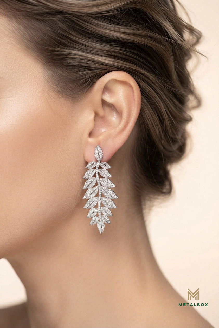 Metalbox_ Sofia en Argent  925 et Zircon cubique