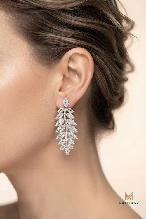 Metalbox_ Sofia en Argent  925 et Zircon cubique