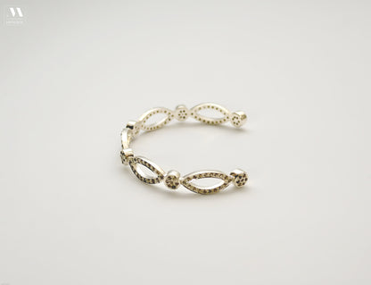 "DNA" Diamond Bracelet 