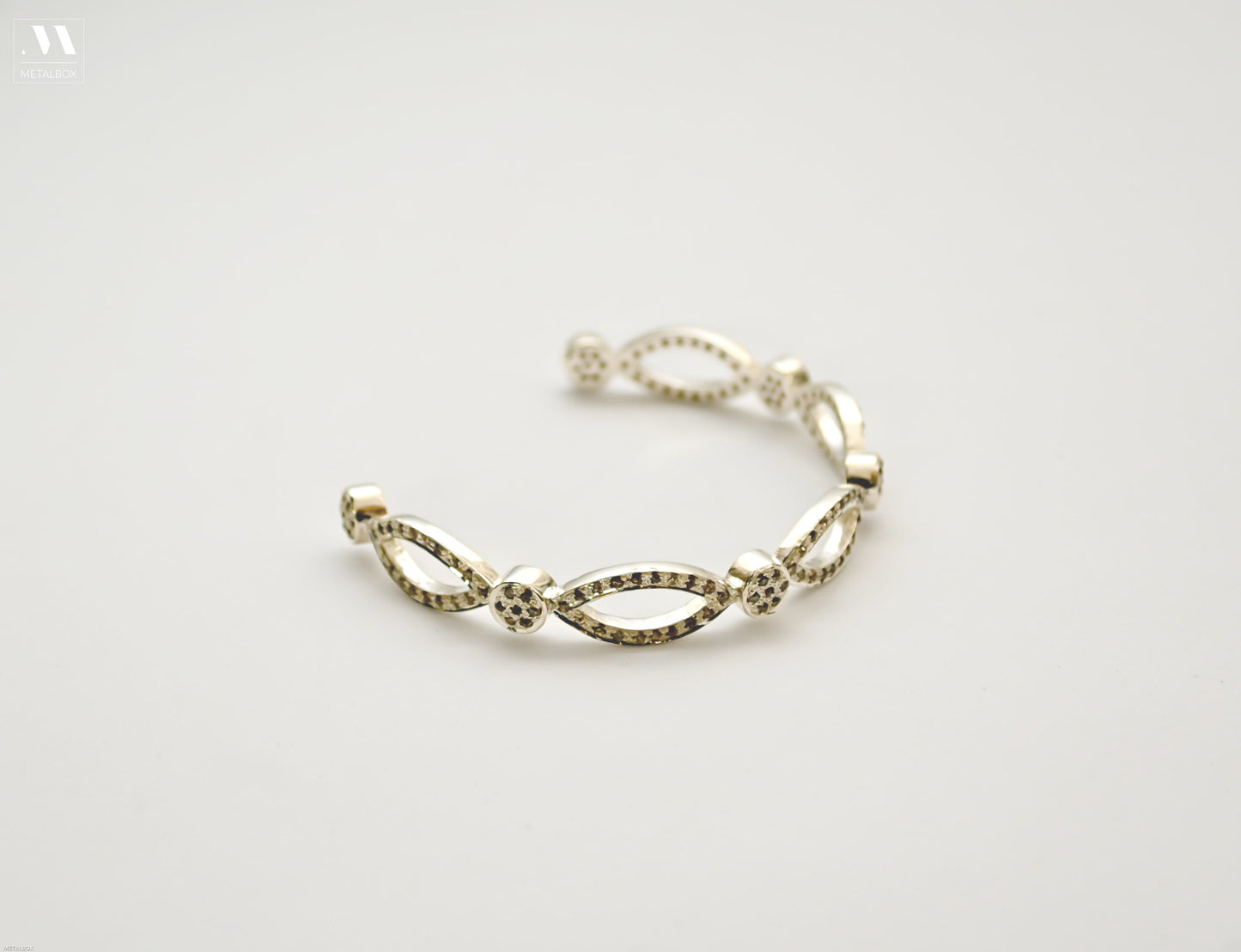 "DNA" Diamond Bracelet 