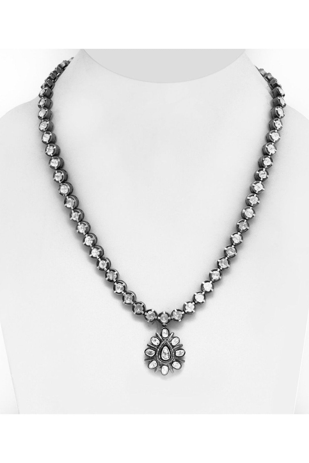 Collier Diamant "Brunhilda" -MTB-D7310 (7168874578008)